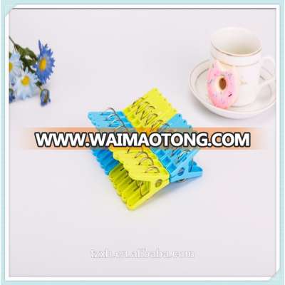 Wholesale 20pcs custom print mini plastic cloth clips